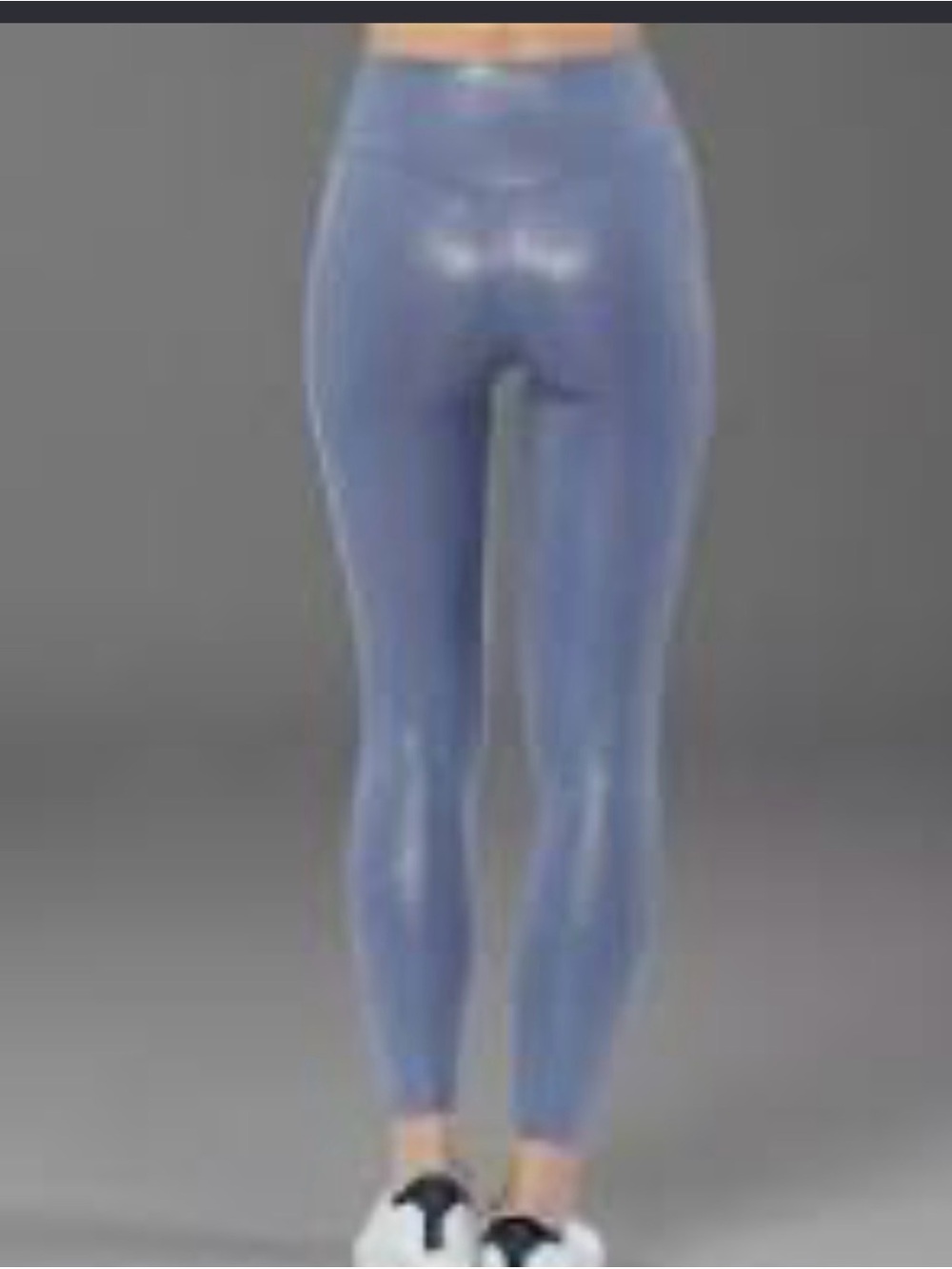 Nike Dri-FIT Shimmery periwinkle blue /lavender Leggings xxl 1x plus